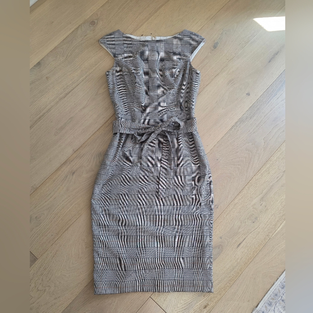 ANTONIO MELANI Tailored Plaid Dress